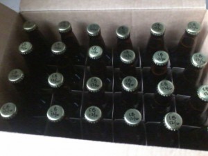 chocolate bock bottled