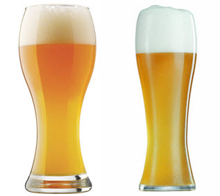 weizen glass beer