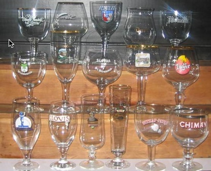 Belgian Beer Glasses A Collectors Heaven Or Hell XBREWx   Belgian Beer Selection 