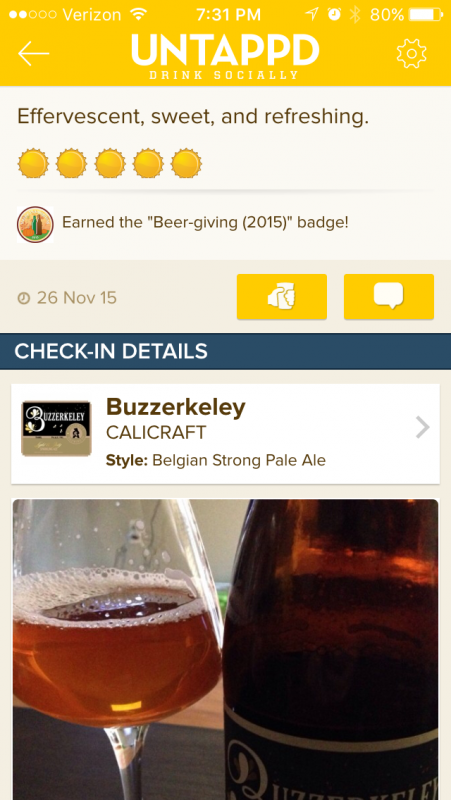 buzzerkly untappd