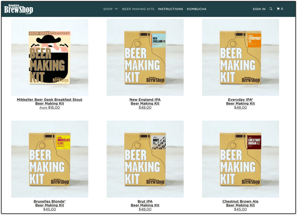 brooklyn brew shop beer making kits